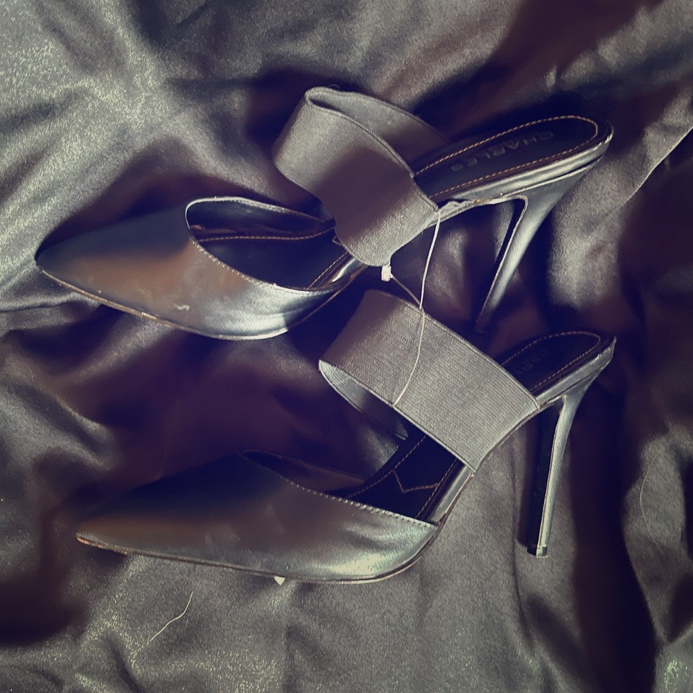 Black heels by Charles David size 10 m nwt